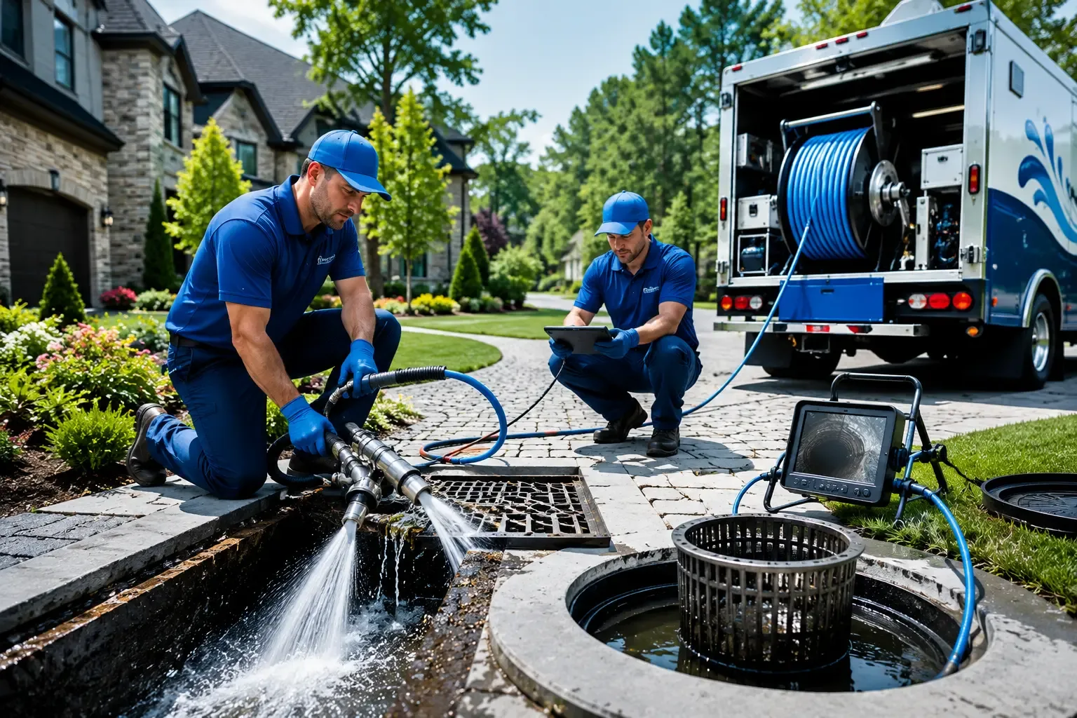 Local outdoor drain cleaning professionals in Auburn Hills, MI
