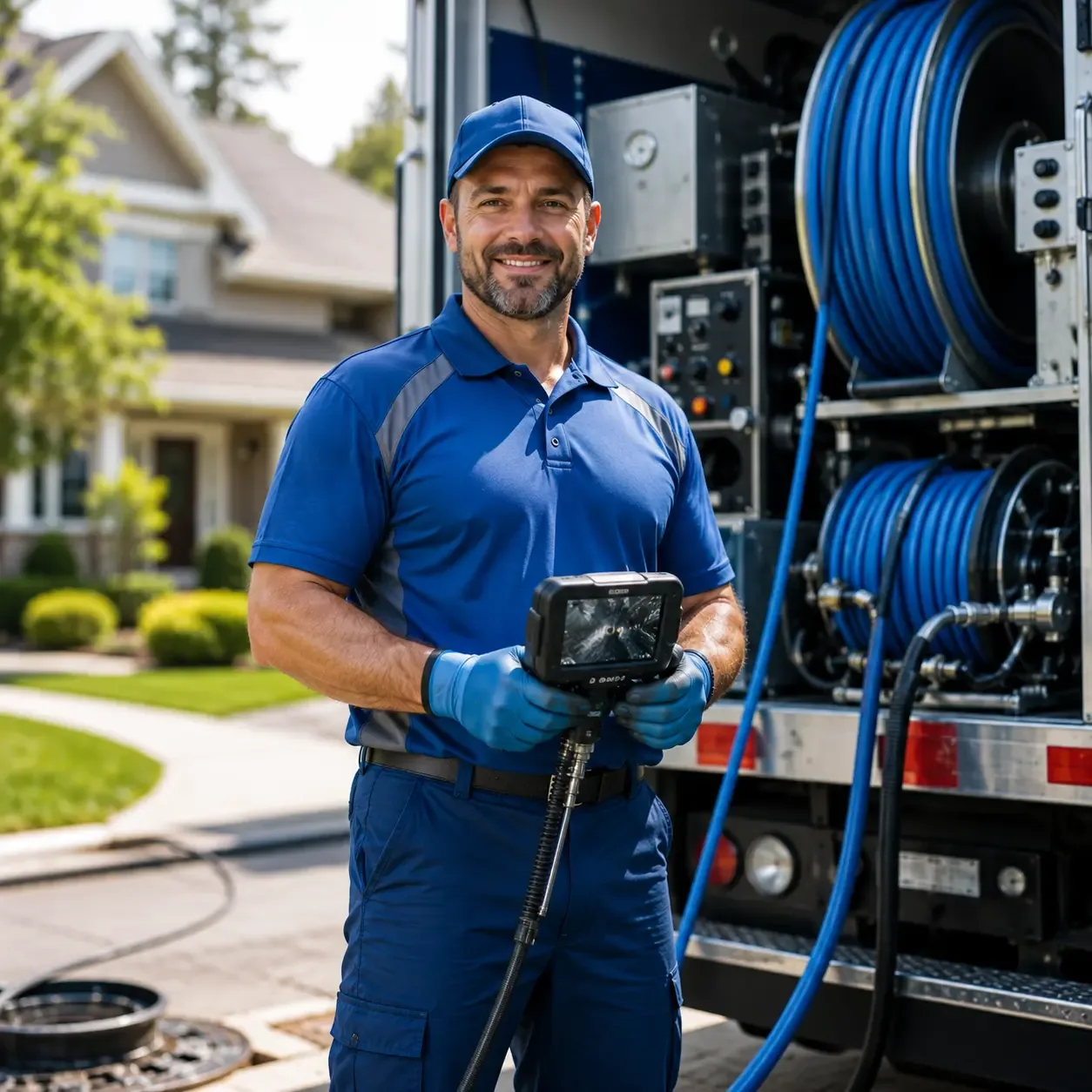 Local outdoor drain cleaning specialists in Auburn Hills, MI